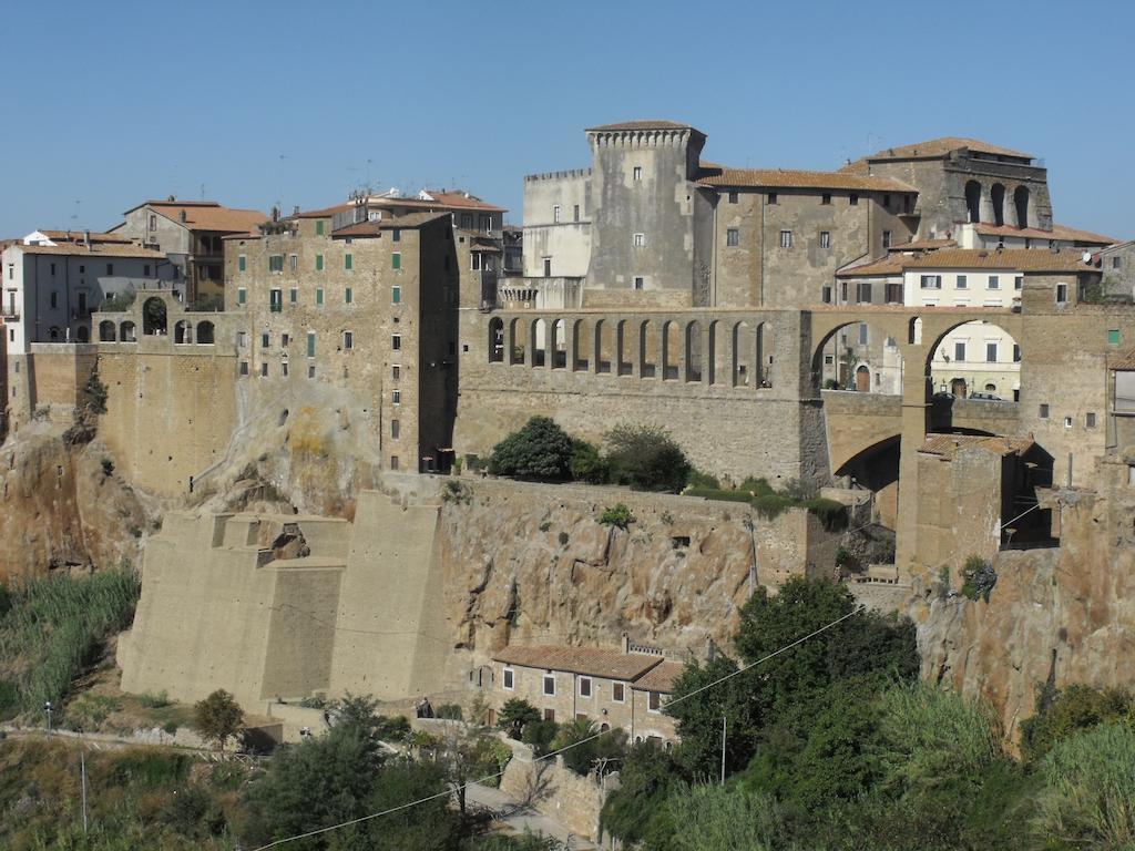 La Casa Del Ghetto Apartment Pitigliano Bagian luar foto